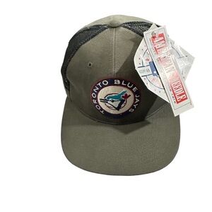 American Needle MLB Genuine Green Toronto Blue Jays Adjustable Hat 1 Size NWT